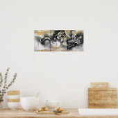 Soga Nichokuan Dragon und Tiger Poster (Küche)