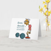 Sogar Arnold.. Karte (Gelbe Blume)