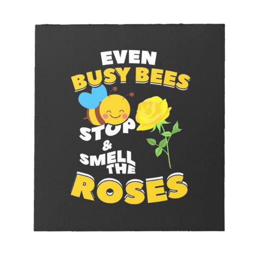 Sogar bewohnte Bienen Notizblock (Vorderseite)