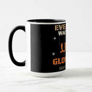 Sogar der Weihnachtsmann wartet auf die Glühkerzen Tasse