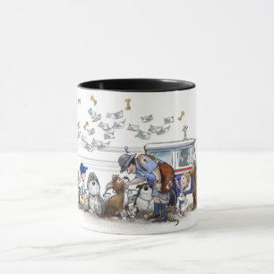 Sogar die Haustiere aus der Nachbarschaft liebten  Tasse