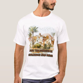 Sogar die Schatten in Marrakech sind Warmes T-Shir T-Shirt