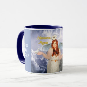 Sogar Engel brauchen Kaffee-Tasse Tasse