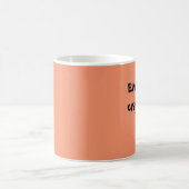 Sogar färben defekte Zeichenstifte noch orange Kaffeetasse (Mittel)