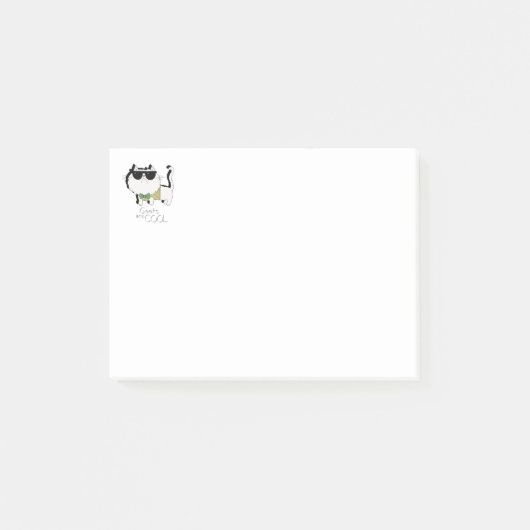 Sogar Geeks sind Coole Hinweise Post-it Klebezettel (Vorderseite)