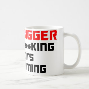 Sogar größerer Riese F ** Königroboter kommen Kaffeetasse