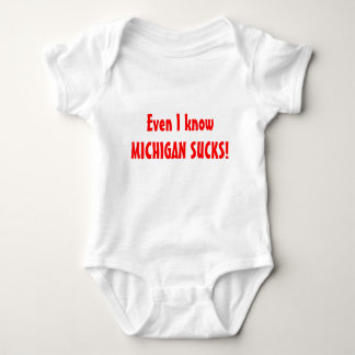 Sogar ich kenne IST ZUM KOTZEN MICHIGAN! Baby Baby Strampler