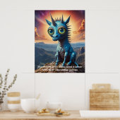 Sogar in einer Galaxie weit weg bin ich immer noch Poster (Küche)