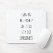 Sogar in Freundschaft Maus Pad Mousepad (Mit Mouse)