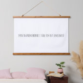 Sogar in Freundschaft mit Holztäfelung Wandteppich (Schlafzimmer)