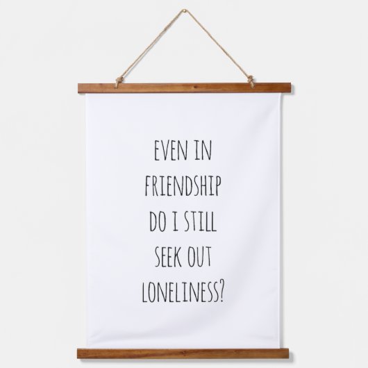 Sogar in Freundschaft mit Holztäfelung Wandteppich (Vorderseite)