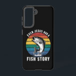 Sogar Jesus hatte den Bassfisch aus der Fischgesch Samsung Galaxy Hülle<br><div class="desc">Sogar Jesus hatte den Bassbarsch-Vater</div>