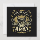 Sogar mein Kaffee ist stärker als die Armee (Rückseite)