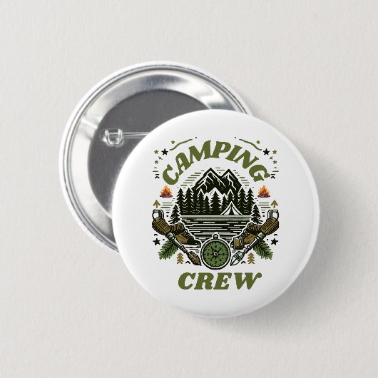 Sogar mein Kaffee ist stärker als die Armee Button (Vorne & Hinten)