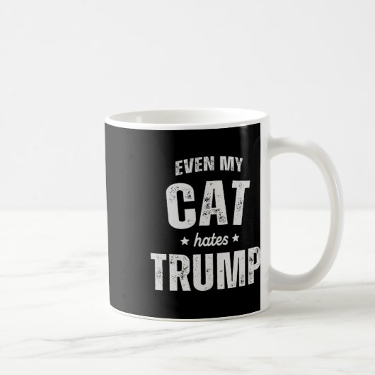 Sogar meine Katze hasst Trump Anti-Präsident Donal Kaffeetasse (Rechts)