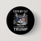 Sogar meine KatzenLieben Trump verschlingt die US- Button (Vorderseite)