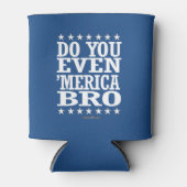 Sogar "Merica Bro - Patriotische Stars" Dosenkühler (Vorderseite)