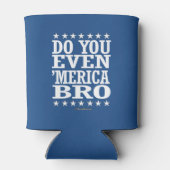 Sogar "Merica Bro - Patriotische Stars" Dosenkühler (Rückseite)