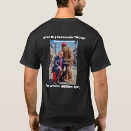 Sogar Sasquatch unterstützt TRUMP für den Präsiden T-Shirt