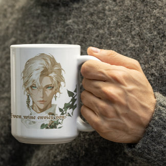 Sogar Wein liebt dich als Typ Kaffeetasse