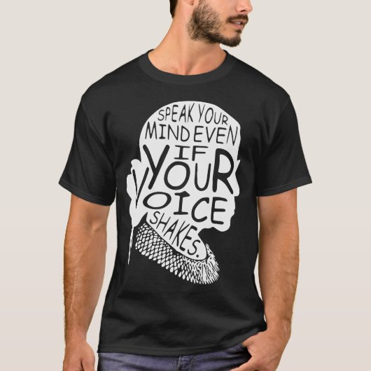 Sogar wenn Ihre Stimme erschüttert ist, kann man s T-Shirt (Vorderseite)