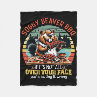 Soggy Beaver Grillen, wenn es nicht ganz auf dem G Fleecedecke