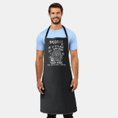 Soggy Beaver GRILLEN, wenn es nicht überall ist Schürze (Getragen)