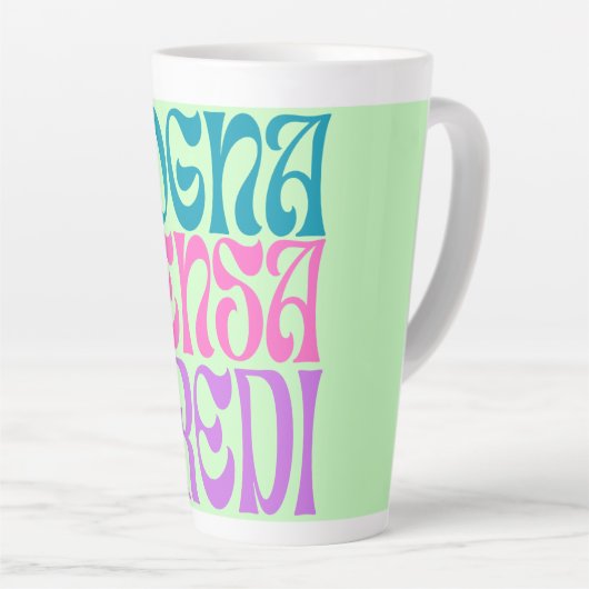 Sogna Pensa Credi Milchtasse (Rechte Ecke)