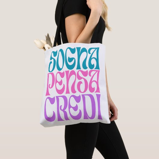 Sogna Pensa Credi Tasche (Von Nahem)