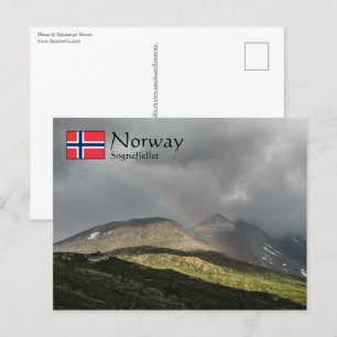 Sognefjellet Norwegen Postkarte
