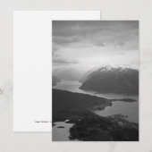Sognefjord, Norwegen-Karte (Vorne/Hinten)