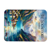 Sognefjord Norwegen Magnet (Horizontal)