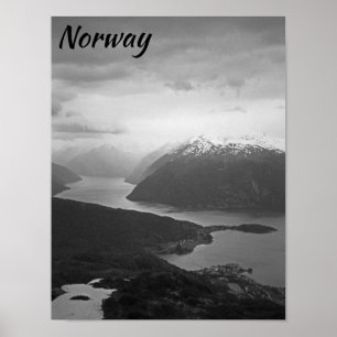 Sognefjord, Norwegen Poster