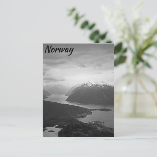 Sognefjord, Norwegen Postkarte (Stehend Vorderseite)
