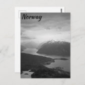 Sognefjord, Norwegen Postkarte (Vorne/Hinten)