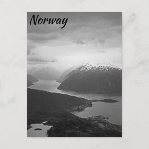 Sognefjord, Norwegen Postkarte