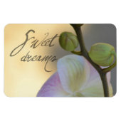 Sogni D'oro (süße Träume) Orchid Magnet (Horizontal)