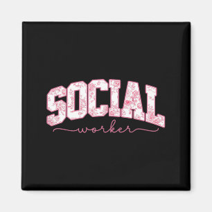 Sogovernment Agencyl Arbeiterin Floral Sogovernmen Magnet