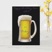 SOHN-21. GRUSS-KARTE KARTE (Gelbe Blume)