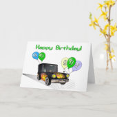 Sohn, 40. Geburtstag Karte (Gelbe Blume)