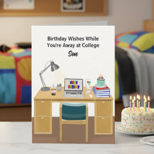 Sohn Alles Gute zum Geburtstag College Wohnheim-Fe Karte