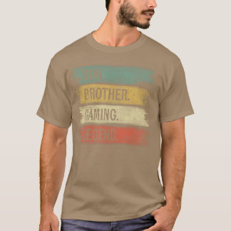 Sohn Bruder Gaming Legende Gamer Geschenke für jug T-Shirt