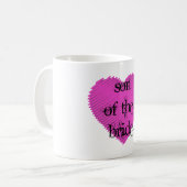 Sohn der Braut Kaffeetasse (Vorderseite Links)