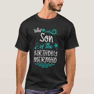 Sohn der GeburtstagsMeerjungfrau Niedliche B-Day M T-Shirt
