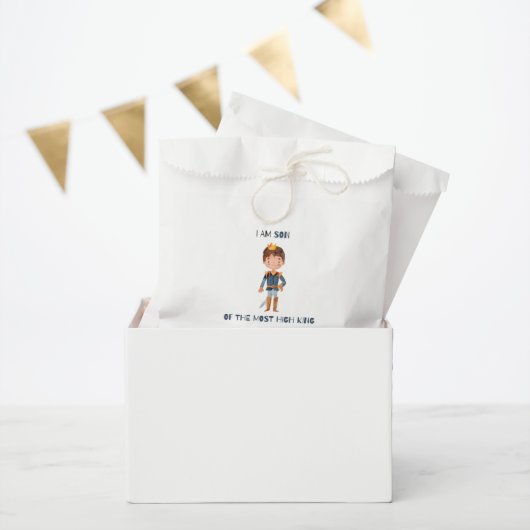 Sohn der King Birthday Party Vielen Dank Geschenktütchen (Party)