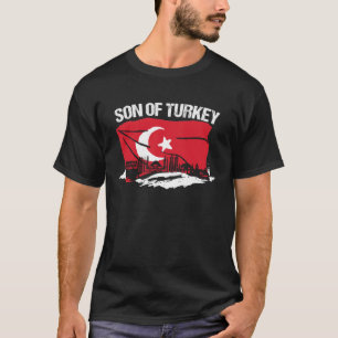Sohn der Türkei Istanbul Ankara Türkiye Proud Turk T-Shirt