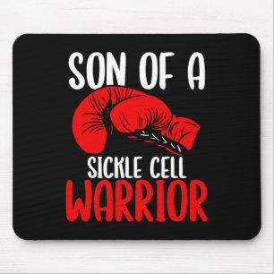 Sohn der Warrior-Bewegung der Sichelzellenzelle Mousepad