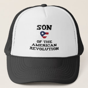 Sohn des American Revolution USA Star Eagle Vater Truckerkappe