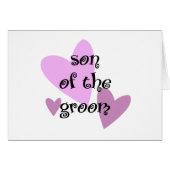 Sohn des Bräutigams (Vorderseite (Horizontal))