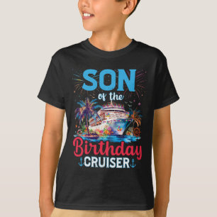 Sohn des Geburtstags Cruiser Funny Cruise Geburtst T-Shirt
